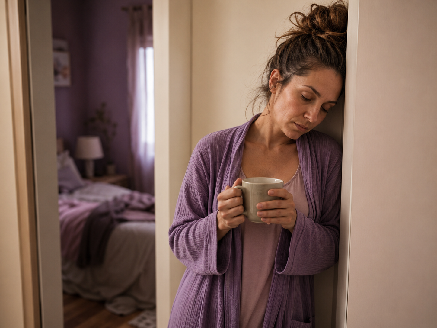 Maman qui se réveille plus fatiguée que la veille